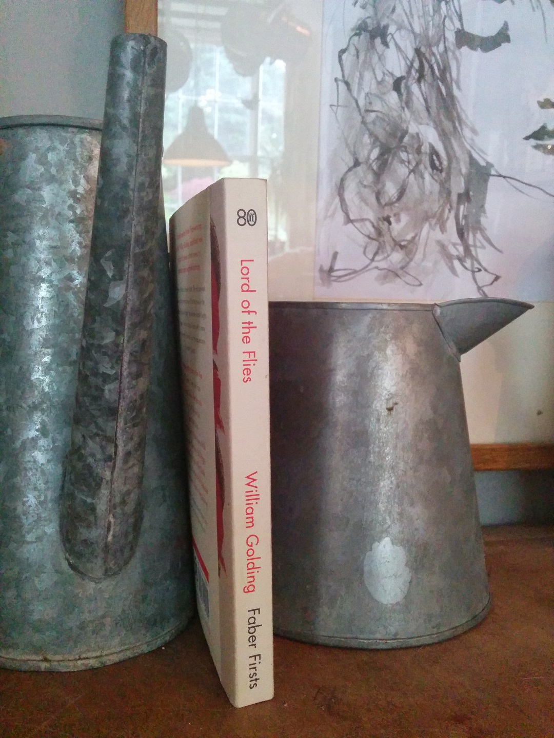 book-review-the-lord-of-the-flies-propped-metal-jug
